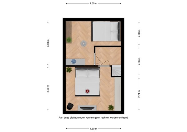 Floorplan - Altenastraat 8, 4542 RZ Hoek